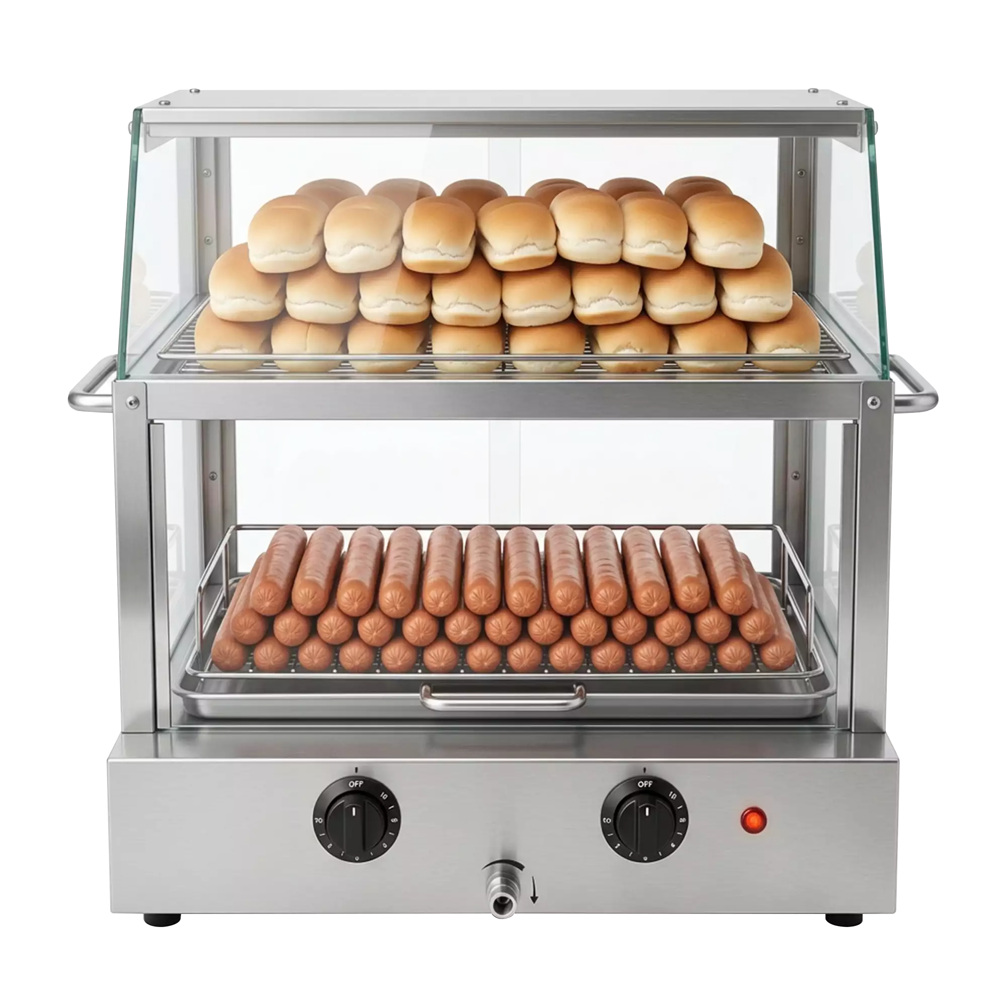 Hot Dog and Bun Steamers