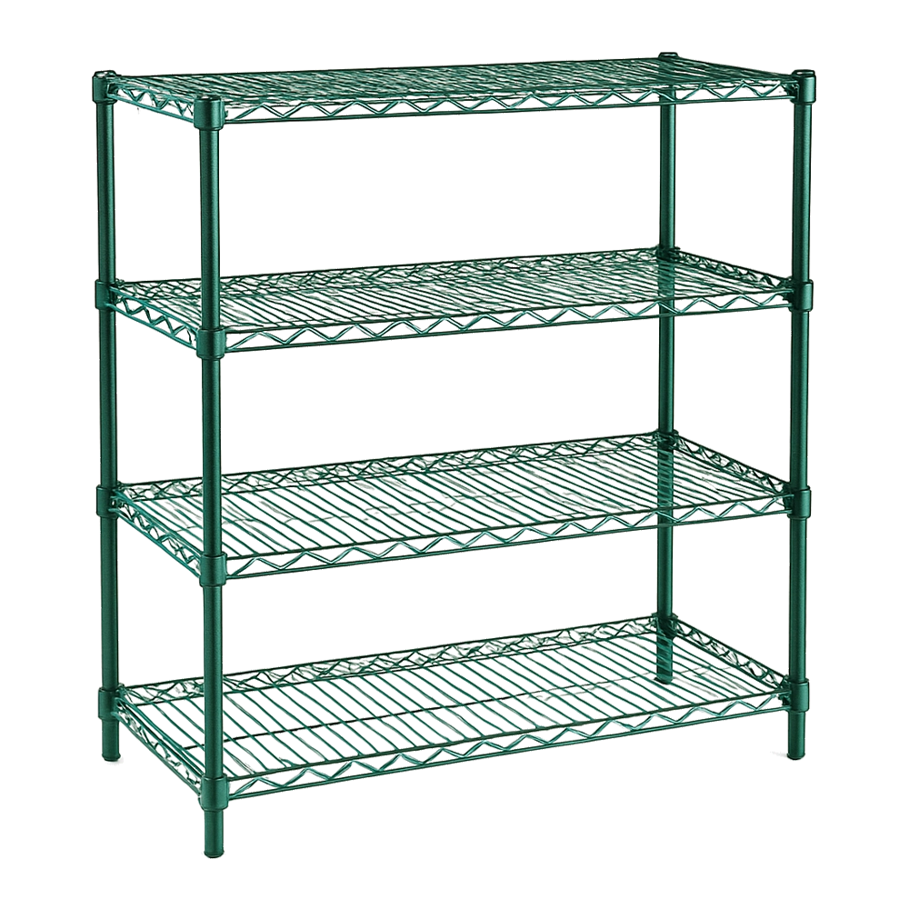 Green Epoxy Shelving