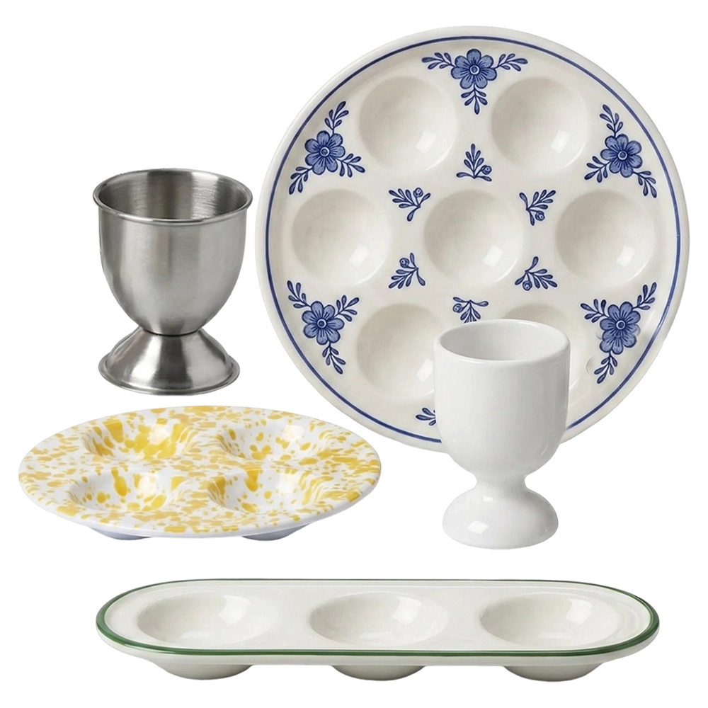 Egg Plate & Egg Cups