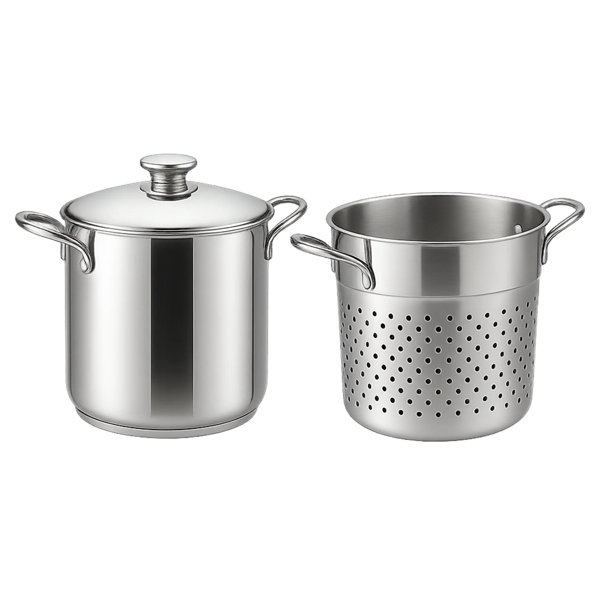 Pasta Pot And Strainer Basket