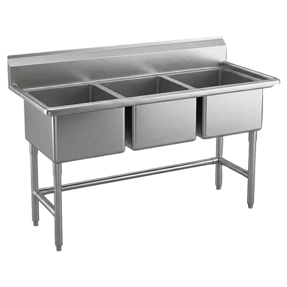3 Compartment Sink