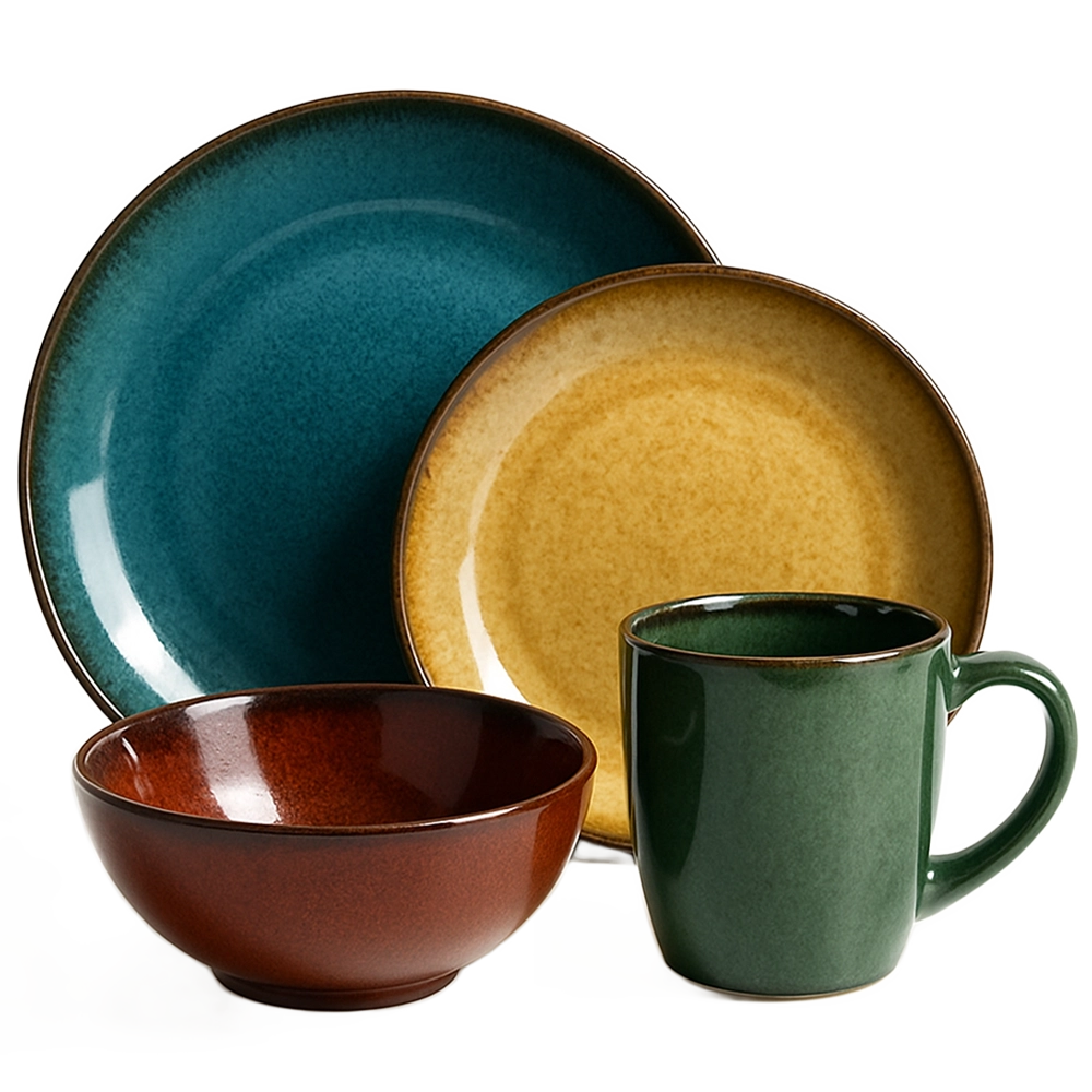 Reactive Glaze Dinnerware