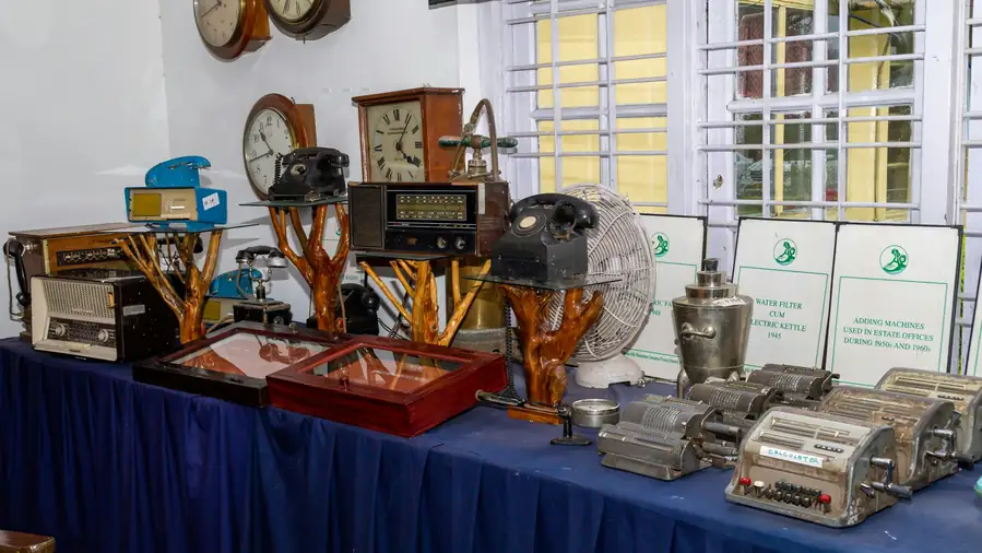 Visitors at a trade show exploring kitchen equipment exhibits