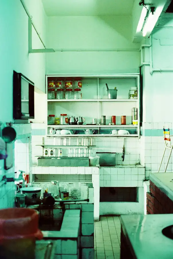 A restaurant kitchen layout following compliance and safety standards