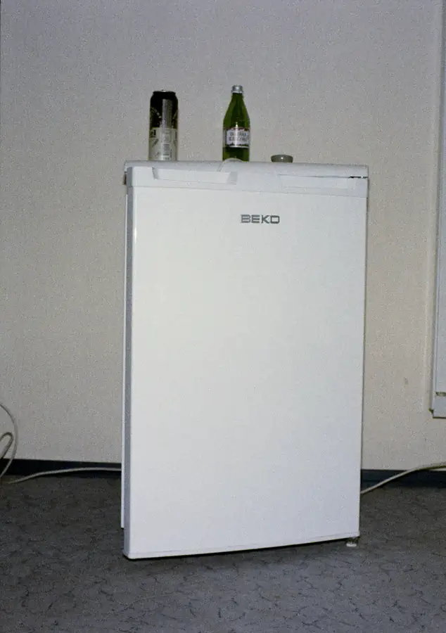 Image of a digital temperature control panel on a salad bar refrigerator