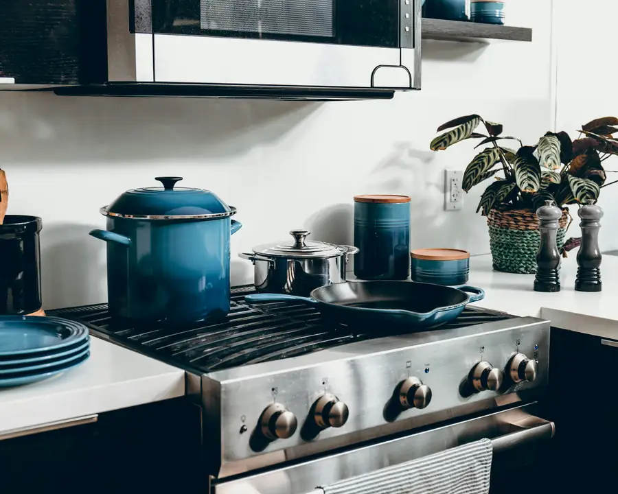 Cooking convenience with kitchen appliances