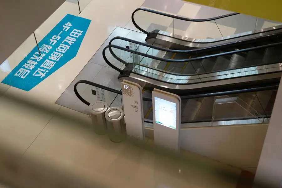 A commercial chest freezer with open lid showing easy-to-clean surfaces