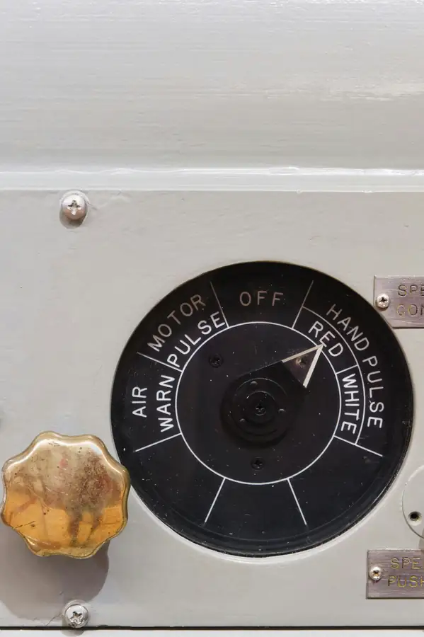 Thermostat Controls on an Ice Cream Freezer