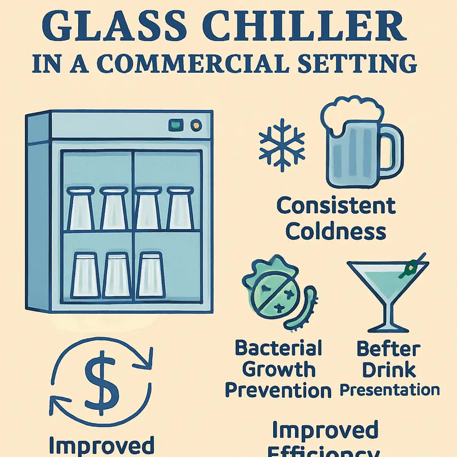 Benefits of Using a Glass Chiller in a Commercial Setting