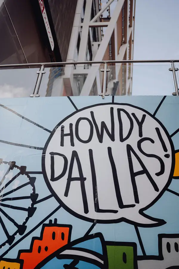 Stylishly branded beverage trailer with clear signage