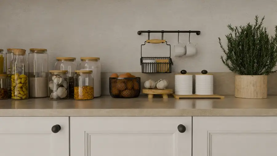 Optimized kitchen storage solutions