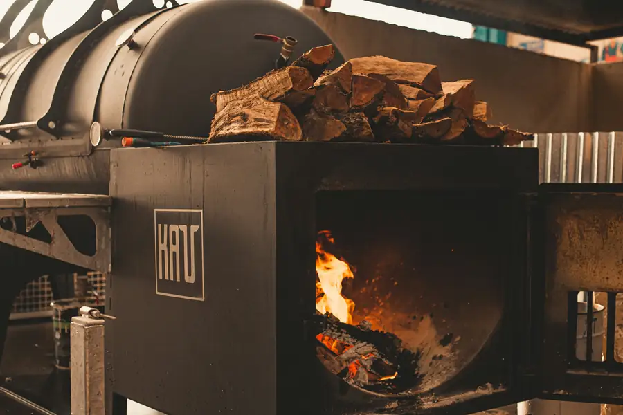 Commercial Range with Ovens and Burners