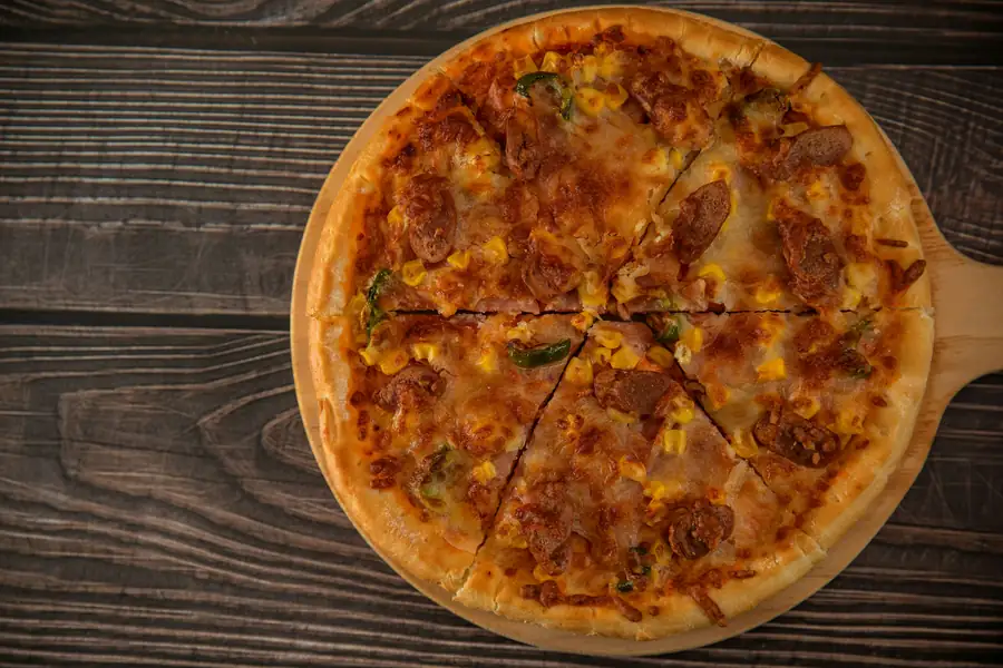 Diagram Illustrating a SWOT Analysis for a Pizzeria