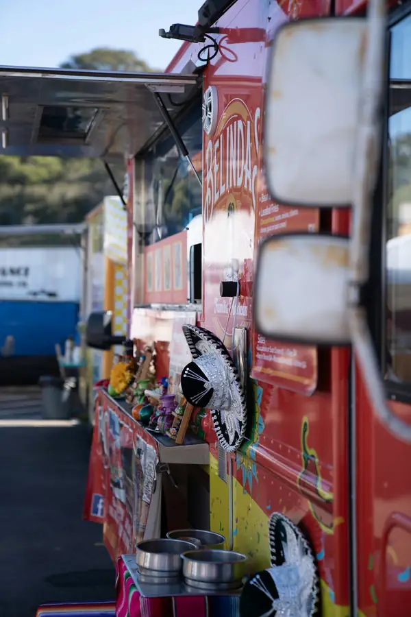 Food preparation surfaces and tools for food trucks