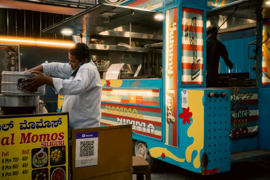 Food safety equipment for a food truck