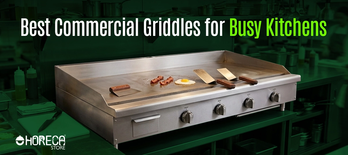 Best Commercial Griddles for Busy Kitchens