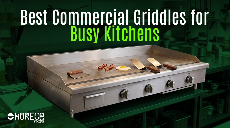 Best Commercial Griddles for Busy Kitchens