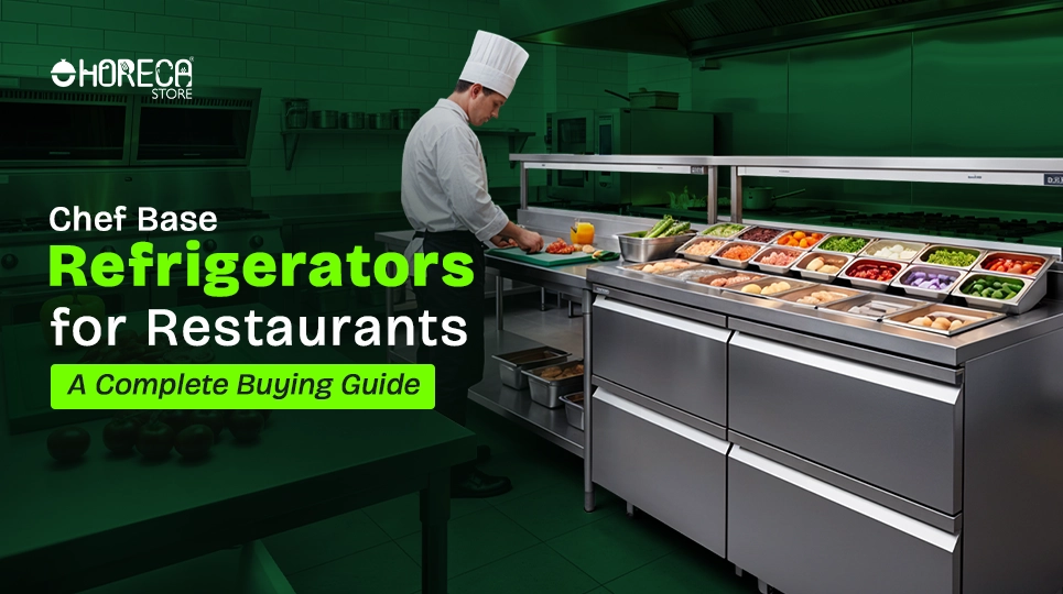 Chef Base Refrigerators for Restaurants: Types, Sizes, Uses & Buying Guide