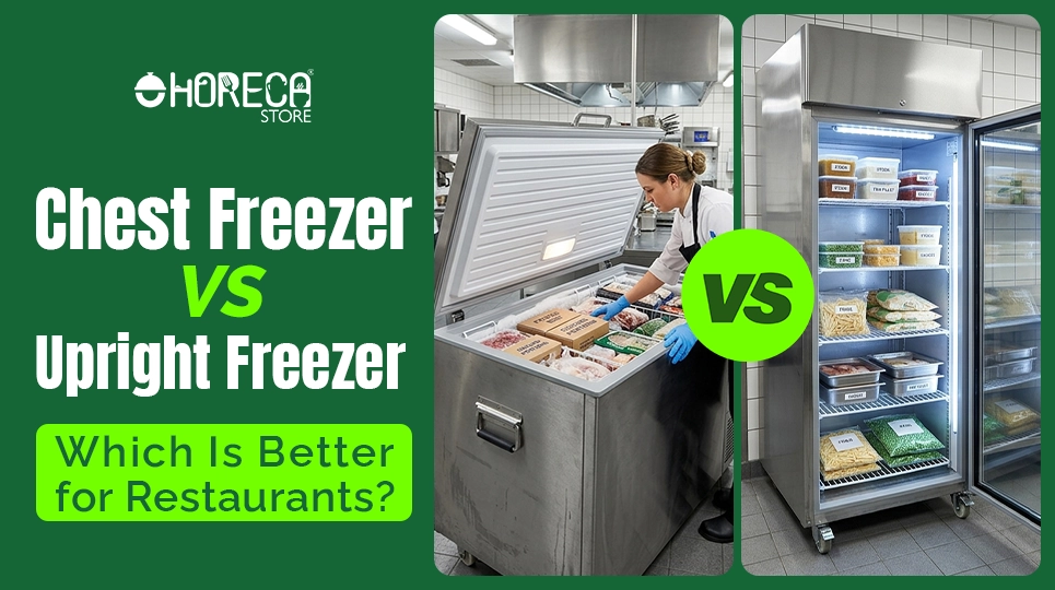 "Chest Freezer vs Upright Freezer Which Is Better for Restaurants?"