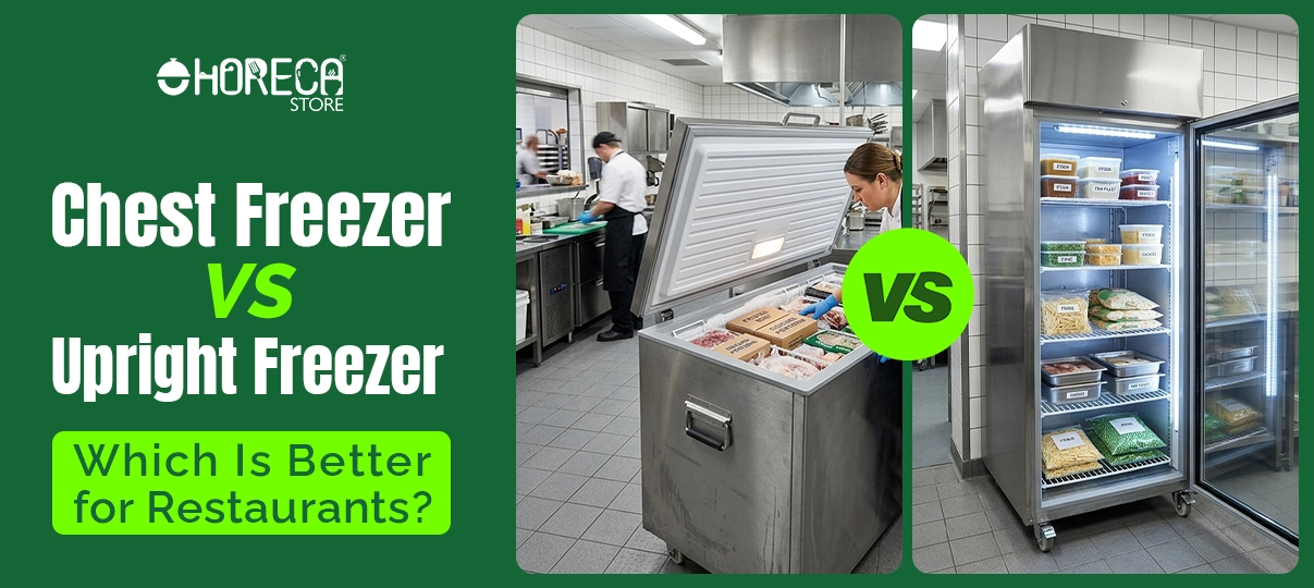 "Chest Freezer vs Upright Freezer Which Is Better for Restaurants?"