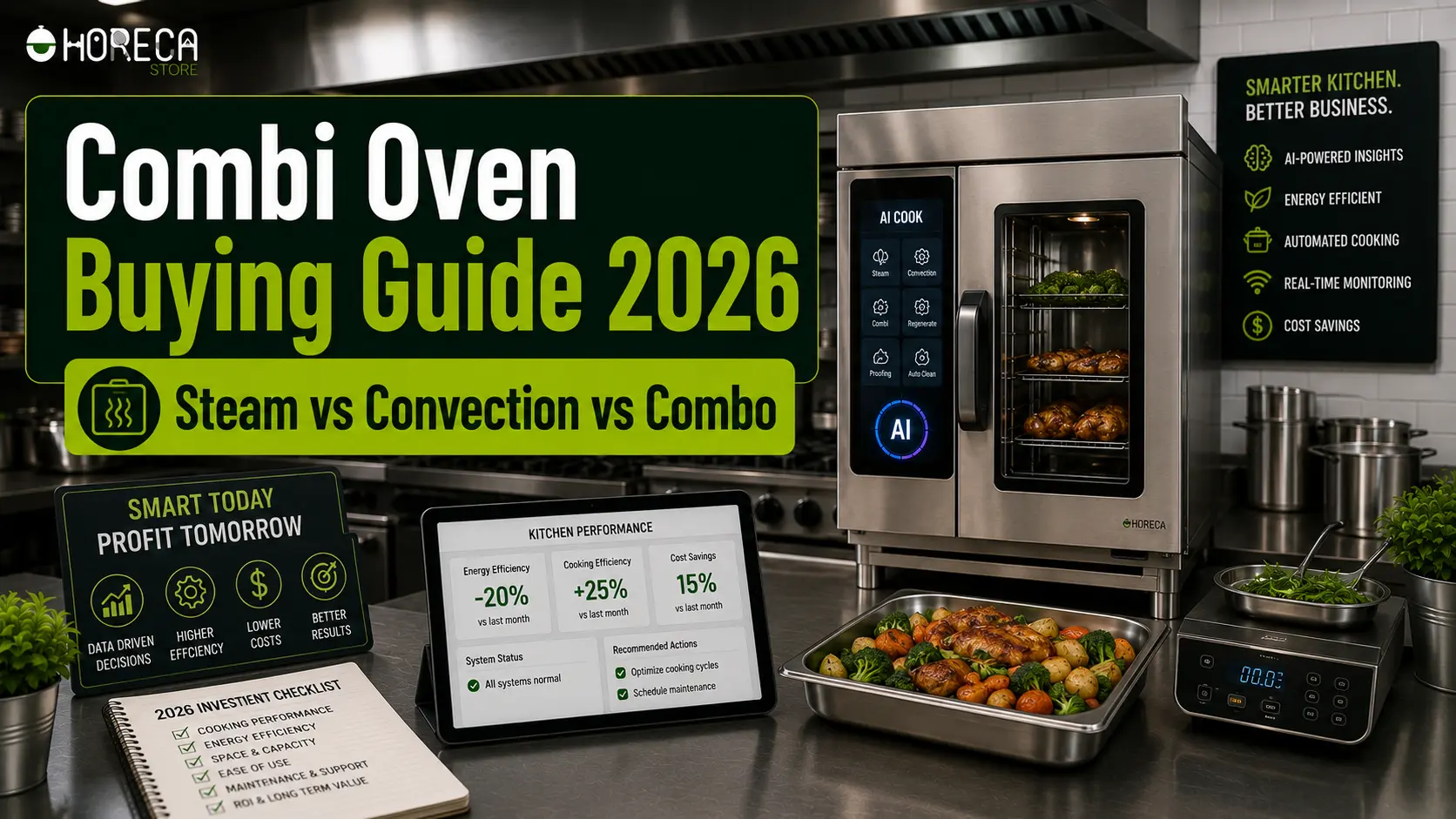 Compare steam, convection, and combination cooking with this 2026 combi oven buying guide to choose the right equipment for your kitchen.