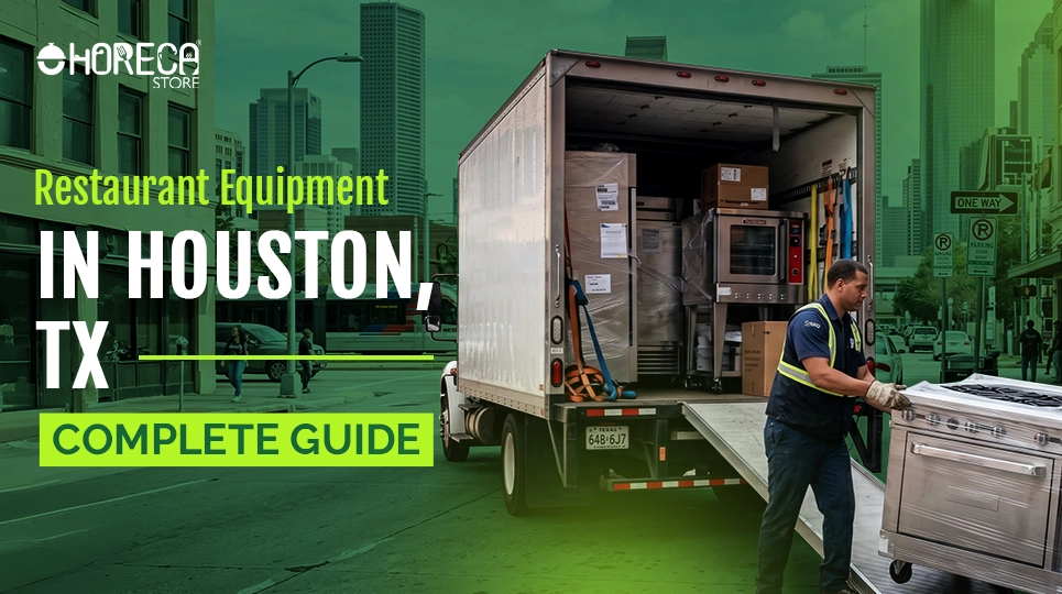 Restaurant equipment in Houston TX delivery of commercial kitchen equipment complete buying guide