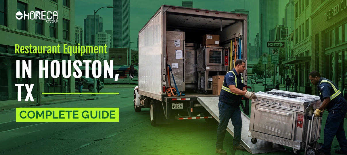 Restaurant equipment in Houston TX delivery of commercial kitchen equipment complete buying guide