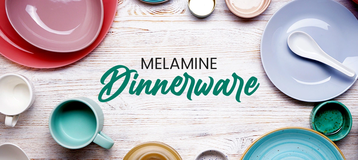 image of melamine dinnerware