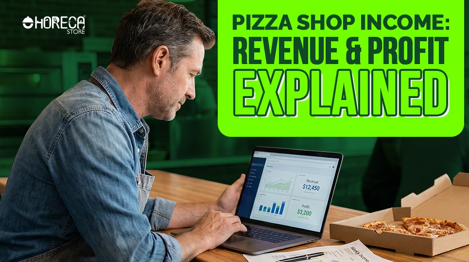 image of pizza shop revenue and profit explained