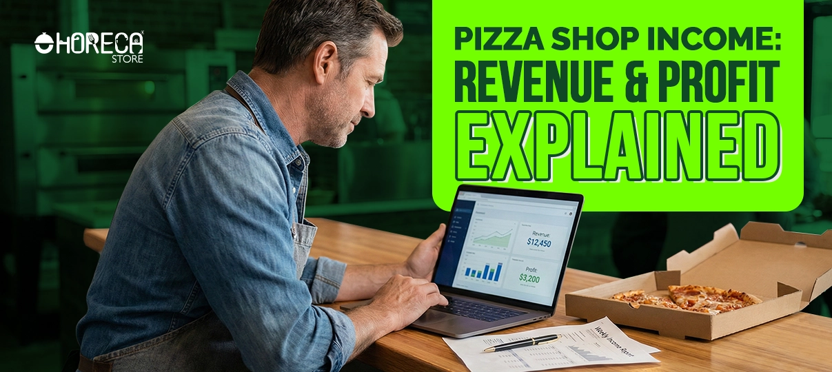 image of pizza shop revenue and profit explained