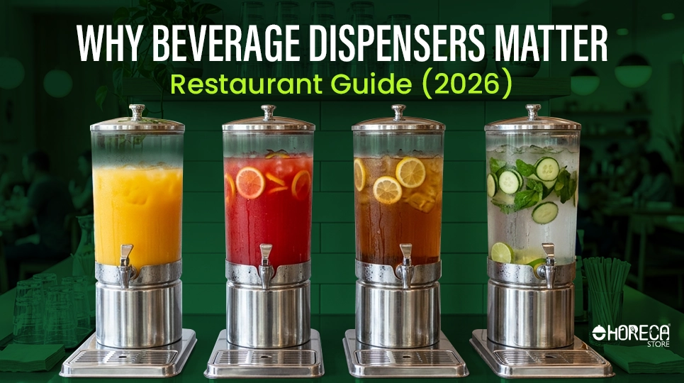 Why beverage dispensers matter restaurant guide with juice drink dispensers in commercial setup