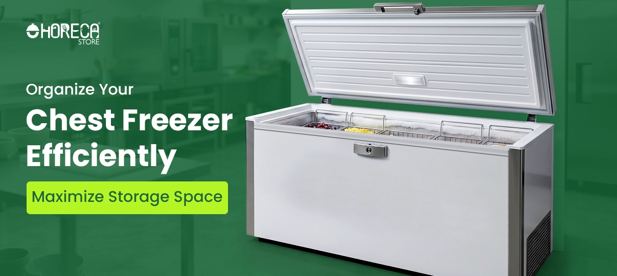 Organize your chest freezer efficiently with smart storage baskets and space-saving tips to maximize frozen food storage for commercial kitchens and home use.