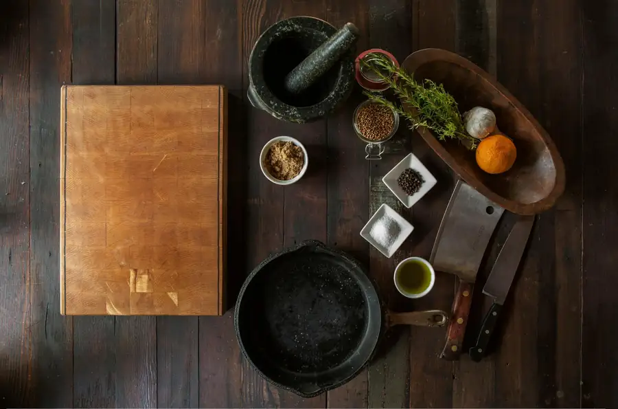 Commercial cookware pots pans and utensils for restaurant kitchens