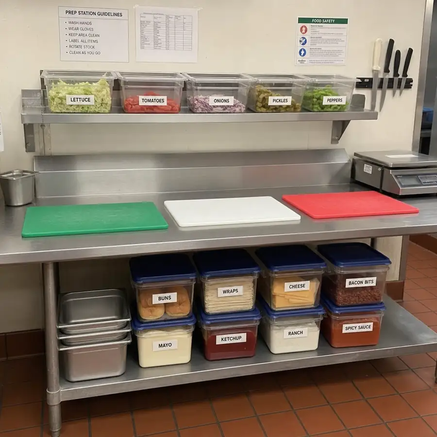 Commercial refrigeration and cold storage equipment for foodservice kitchens