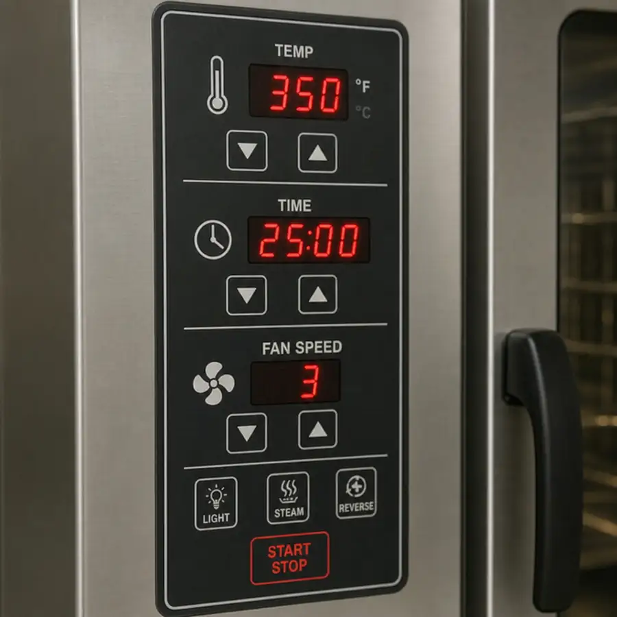 Commercial kitchen buying plan visual with equipment layout and workflow planning