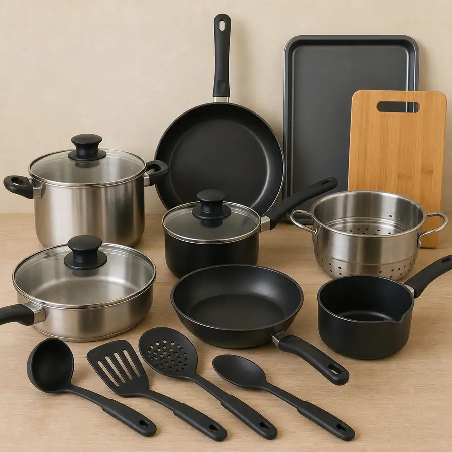 Kitchen essentials tools and appliances