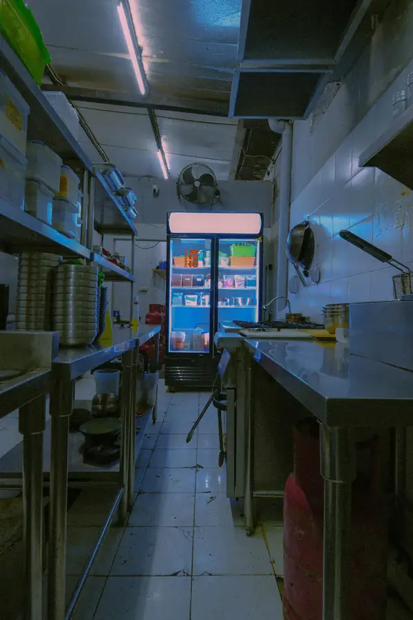 Warewashing sanitation station with commercial dishwasher and sinks