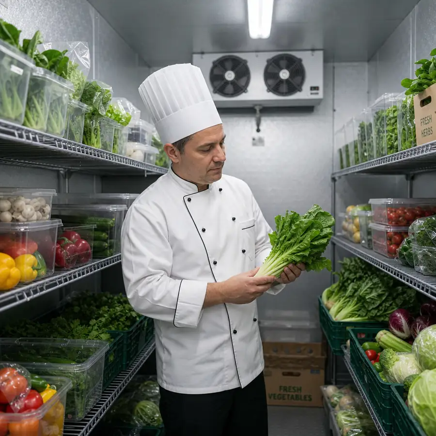 Commercial refrigeration equipment selection for restaurants including coolers and freezers