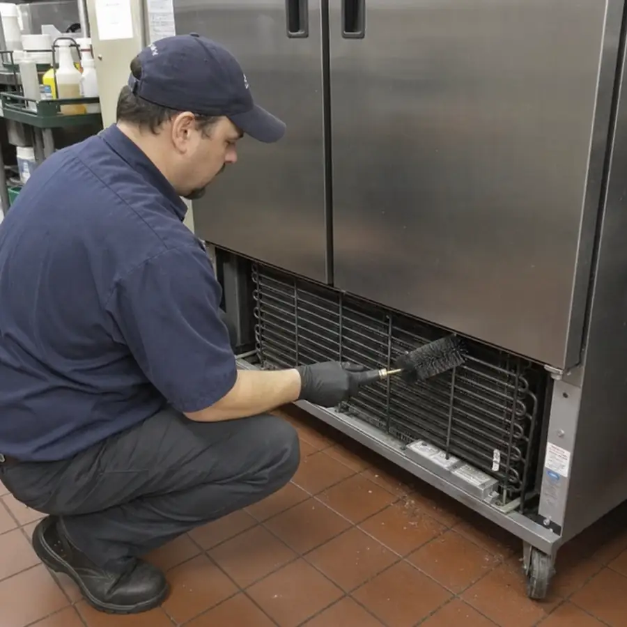 Commercial refrigerator maintenance and energy-efficiency care for coils, seals, and temperature control