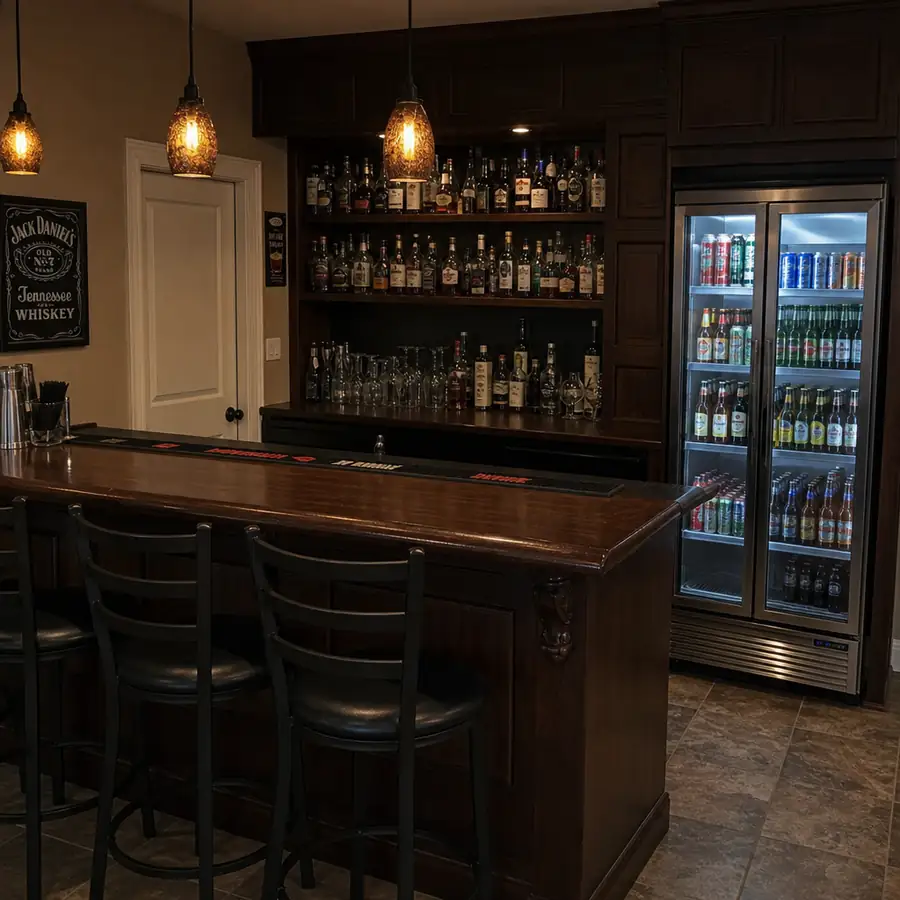 True undercounter and worktop commercial refrigerators in a restaurant kitchen cold storage setup