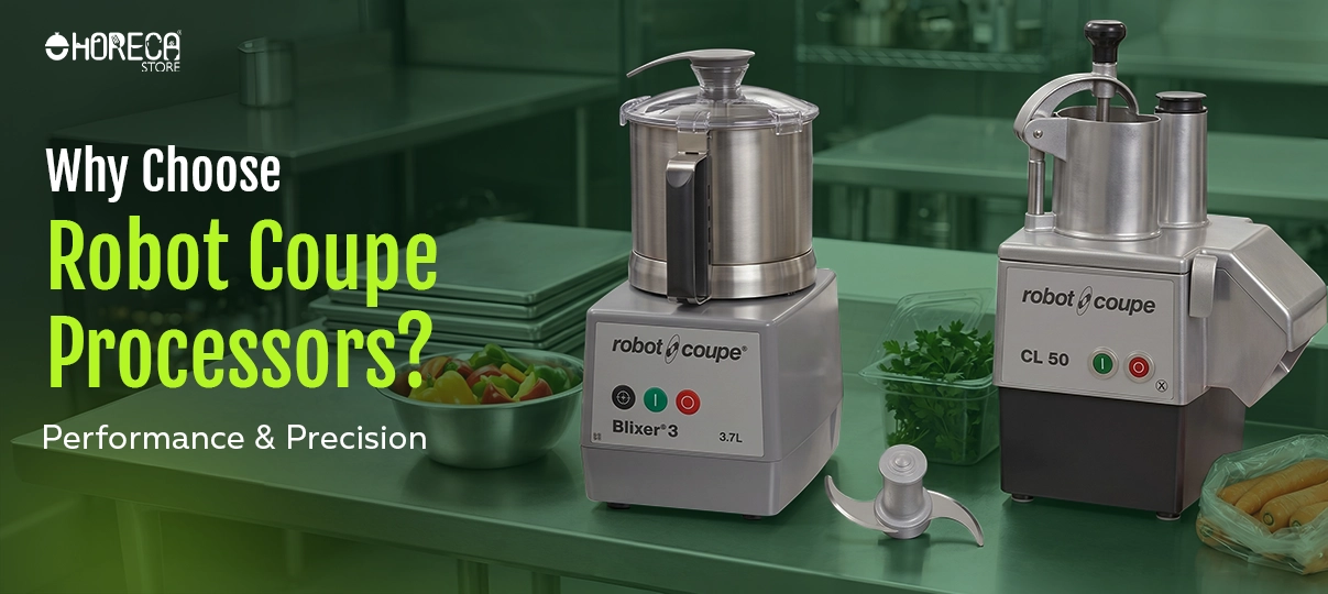 Why choose Robot Coupe processors guide featuring Robot Coupe food processors and vegetable prep machines designed for precision, high performance, and efficient food preparation in commercial kitchens and restaurants.