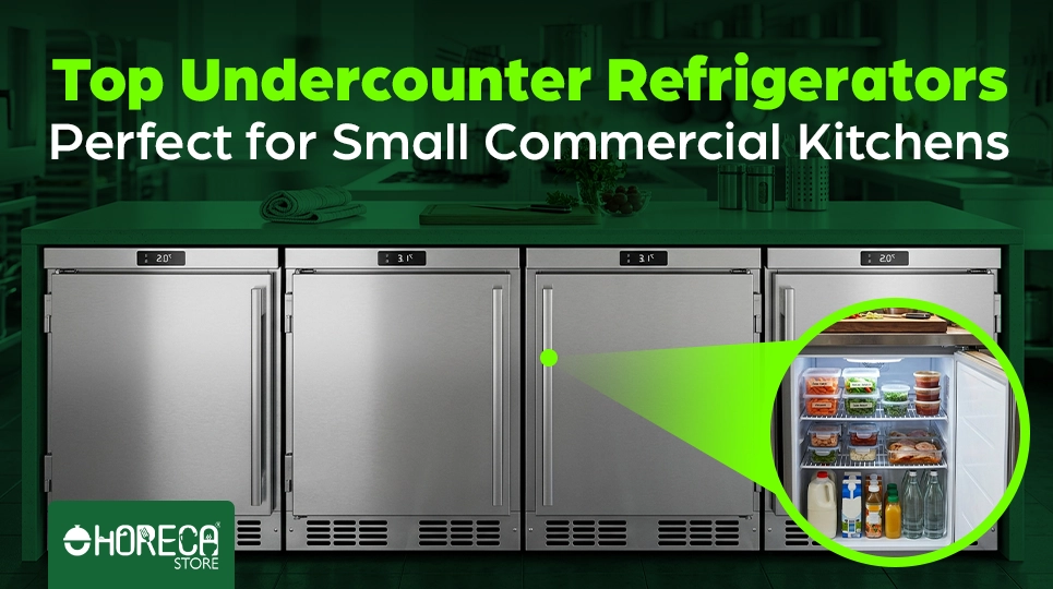 "Top Undercounter Refrigerators Perfect for Small Commercial Kitchens"