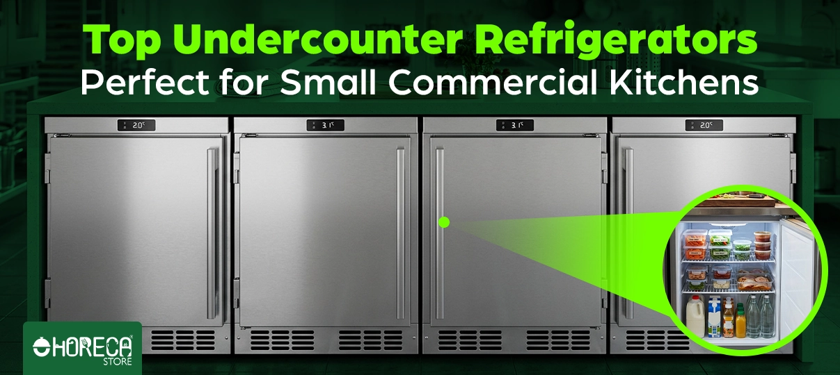 "Top Undercounter Refrigerators Perfect for Small Commercial Kitchens"