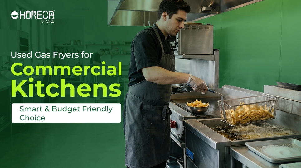 Used gas fryers for commercial kitchens chef frying food in deep fryer budget friendly restaurant equipment