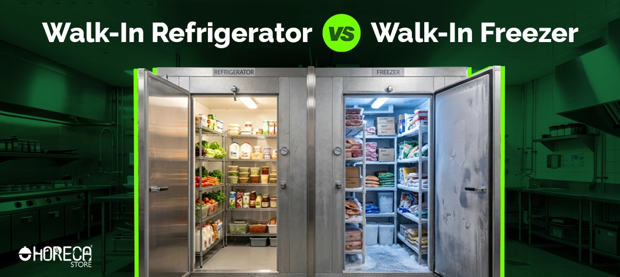 Walk-In Refrigerator vs Walk-In Freezer