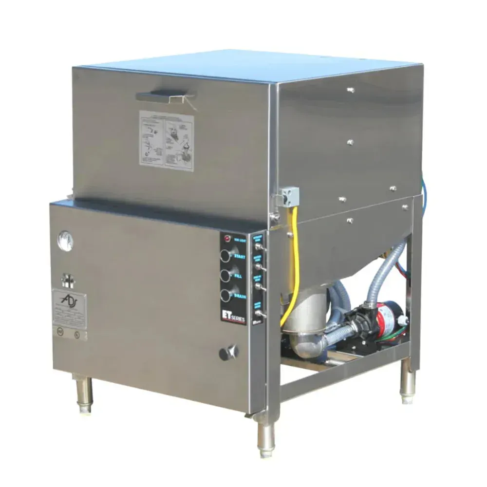 American Dish ET-AF-3-PH Undercounter Dishwasher, Single Rack, 37 Tall W/ 14