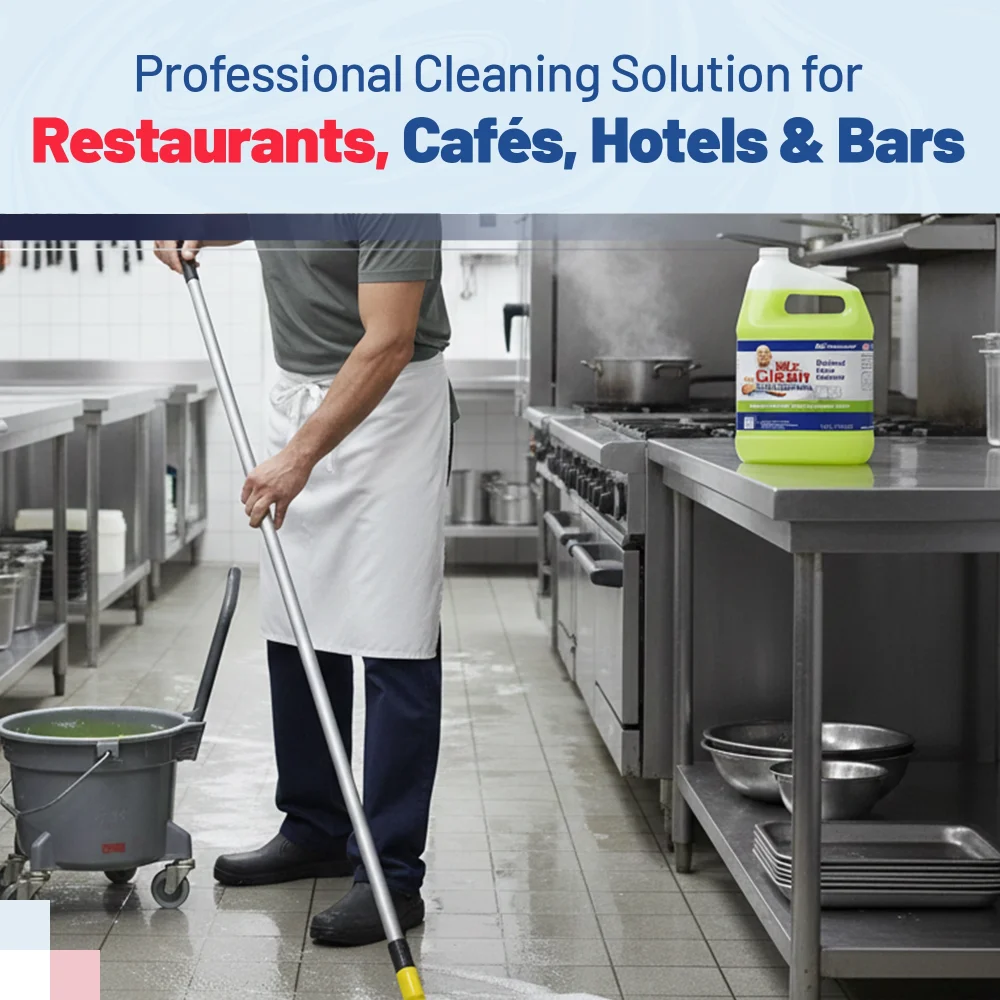 P&G Mr. Clean 1 Gallon Finished Floor Cleaner Liquid, Concentrate, 3/Case