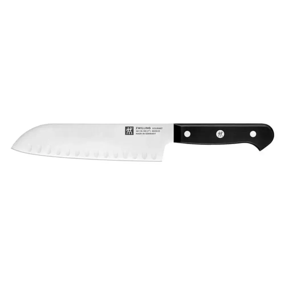 Zwilling 1002419 7.9" Santoku Knife with Black Plastic Handle