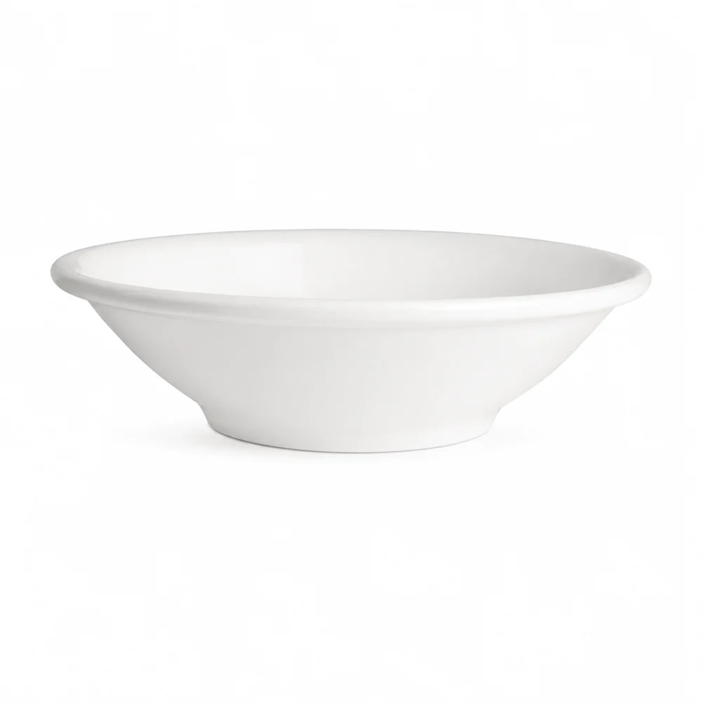CAC China 101-32 Porcelain Fruit Dish 3.5oz, 4 1/2"
