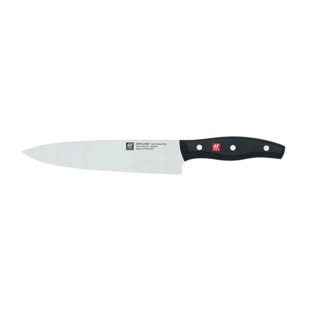 Zwilling 1011727 8" Chef's Knife with Black Plastic Handle